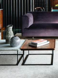  Cassina LUCA NICHETTO 381 TOREI SQUARE TABLE IN WALNUT - 3046333