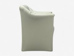  Cassina Mario Bellini Italian Modern Leather Four Model 684 Armchairs Italy 1980s - 4381259