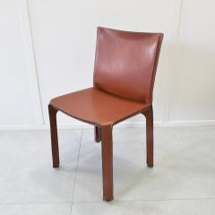  Cassina Mario Bellini set of six chairs 412 Cassina 1970s - 4076333