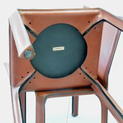  Cassina Mario Bellini set of six chairs 412 Cassina 1970s - 4076334