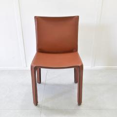  Cassina Mario Bellini set of six chairs 412 Cassina 1970s - 4076335