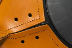  Cassina Set of 4 CAB Chairs in Cognac Leather by Mario Bellini for Cassina Italy 1977 - 3055841