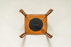  Cassina Set of 4 CAB Chairs in Cognac Leather by Mario Bellini for Cassina Italy 1977 - 3055842