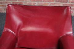  Cassina Set of Six Vintage Mario Bellini for Cassina CAB Chairs in Oxblood Leather - 3224770