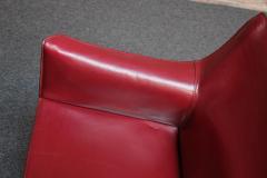  Cassina Set of Six Vintage Mario Bellini for Cassina CAB Chairs in Oxblood Leather - 3224771