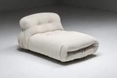  Cassina Soriana Lounge Chair Ottoman 1960s - 2407159