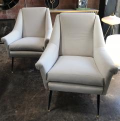  Castelli Anonima Castelli Mid Century Modern Italian Armchairs 1960s by Anonima Castelli - 1904269