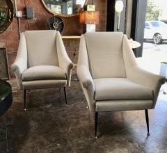  Castelli Anonima Castelli Mid Century Modern Italian Armchairs 1960s by Anonima Castelli - 1904270