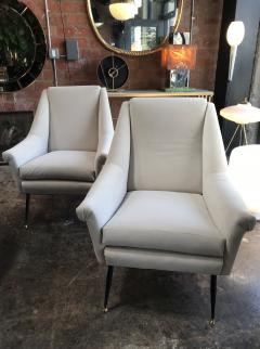  Castelli Anonima Castelli Mid Century Modern Italian Armchairs 1960s by Anonima Castelli - 1904272