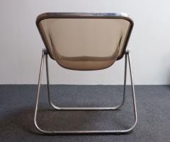  Castelli Anonima Castelli Vintage Plona Folding Chair in Smoked Acrylic by Giancarlo Piretti for Castelli - 3960472