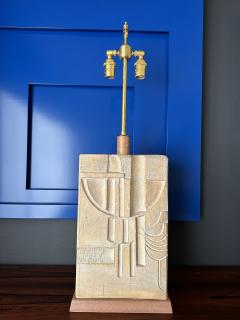  Casual Lamps Pair of Cast Plaster Lamps - 3134572