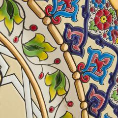  Cearco Large pair of 20th century Spanish Orientalist ceramic chargers by Cearco - 4467195