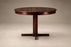  Celina Decora es Brazilian Modern Rosewood Round Dining Table by Celina Decora es Lot 1166 - 4797460