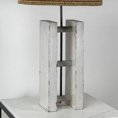  Celina Decora es Brazilian Modern Table Lamp by Celina Decora es with Woven Shade by Maria Kipp - 4329609