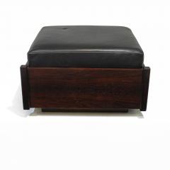  Celina Decora es Celina Decoracoes Rosewood Leather Bench with Storage - 2810311