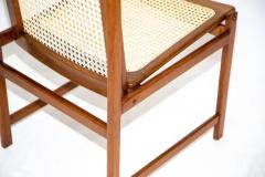  Celina Decora es Mid Century Modern Dining Chair Set in Hardwood Caning Celina Brazil 1960s - 3193694
