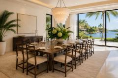  Celina Decora es Monumental Set of Twelve Brazilian Modern Rosewood Dining Chairs by Celina - 4616010