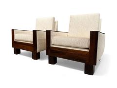  Celina Decora es Pair of Armchairs in Rosewood and Fabric Celina 1960s Lot 455A - 4286750