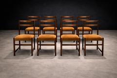  Celina Decora es Set of Twelve Brazilian Modern Rosewood Dining Chairs by Celina Brazil 1960s - 4531085