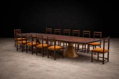  Celina Decora es Set of Twelve Brazilian Modern Rosewood Dining Chairs by Celina Brazil 1960s - 4531086