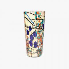  Cenedese Multicolor hand blown glass vase by Cenedese - 4092055