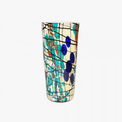  Cenedese Multicolor hand blown glass vase by Cenedese - 4092056