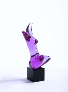  Cenedese Murano Purple Glass Nude Female Sculpture circa 1970 - 1975323