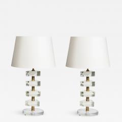  Cenedese Pair Of Murano glass lamps - 895453