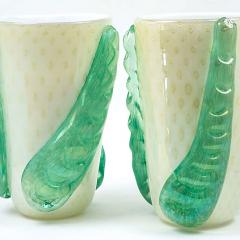  Cenedese Pair of Large Murano Blown Vases - 135529