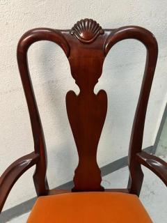  Century Furniture 17 Queen Anne style Mahogany Armchirs - 3192730