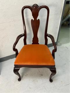  Century Furniture 17 Queen Anne style Mahogany Armchirs - 3192731