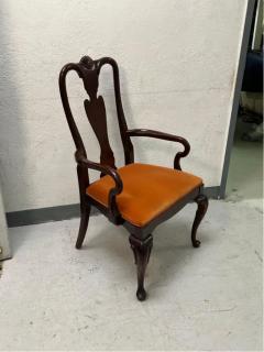  Century Furniture 17 Queen Anne style Mahogany Armchirs - 3192749