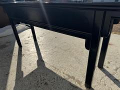  Century Furniture Century Furniture Black Lacquer and Brass Ming Style Console - 4360070