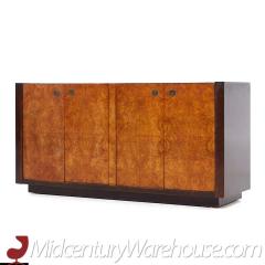  Century Furniture Century Furniture Mid Century Burlwood and Brass Credenza - 3692305