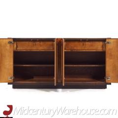  Century Furniture Century Furniture Mid Century Burlwood and Brass Credenza - 3692308