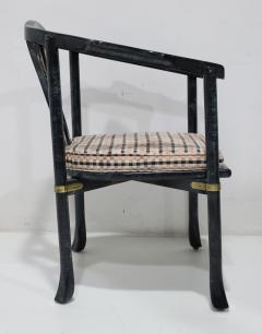  Century Furniture Century Furniture Yoke Back Side Chair with Brass Mounts - 4767461