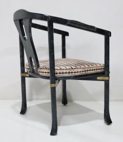  Century Furniture Century Furniture Yoke Back Side Chair with Brass Mounts - 4767462