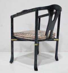  Century Furniture Century Furniture Yoke Back Side Chair with Brass Mounts - 4767463