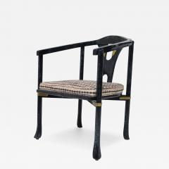  Century Furniture Century Furniture Yoke Back Side Chair with Brass Mounts - 4767511