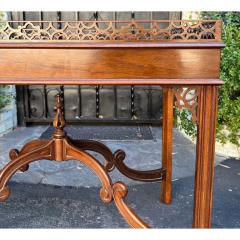  Century Furniture Style Century Furniture Sutton Collection Chippendale Mahogany Silver Table - 2957332