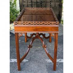 Century Furniture Style Century Furniture Sutton Collection Chippendale Mahogany Silver Table - 2957345