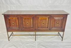  Century Furniture Walnut and Brass Credenza by Century Furniture Made in the United States - 4737552