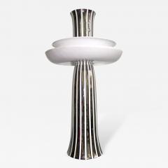  Ceramica Gatti Ceramica Gatti Unusual Centerpiece Decorated with Pure Platinum - 329822