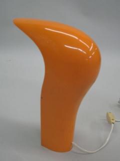 Cesare Casati and Emanuele Ponzi Italian Mid Century Modern Plastic Pelota Table Lamp by Casati and Ponzio - 4091048