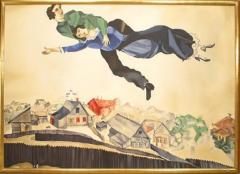  Chagall Painting Depicting A Couple Flying - 3199512