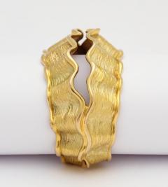  Chanel Chanel Chanel Vintage 18 kt Gold Cuff - 501765