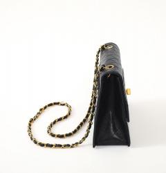  Chanel Vintage Black Chanel Bag - 4370379
