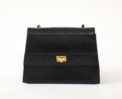  Chanel Vintage Black Chanel Bag - 4370381