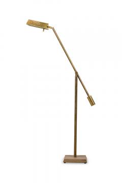  Chapman Manufacturing Company Chapman American Mid Century Counter Balanced Brass Reading Lamp - 4273801