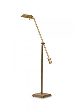  Chapman Manufacturing Company Chapman American Mid Century Counter Balanced Brass Reading Lamp - 4273802